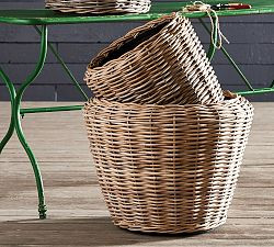 Handcrafted Bridges Woven Basket Planters | Pottery Barn (US)