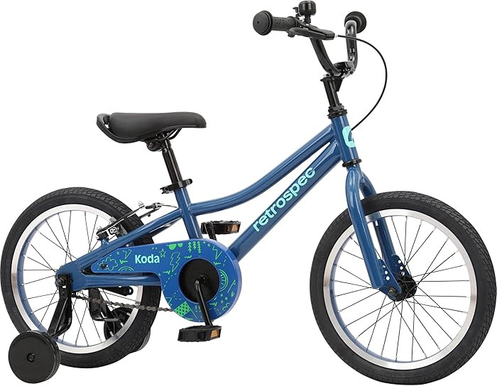 Retrospec Koda Plus Kids Bike for Boys & Girls Ages 4-6 Years - 16" Children's Bicycle, Adjustabl... | Amazon (US)