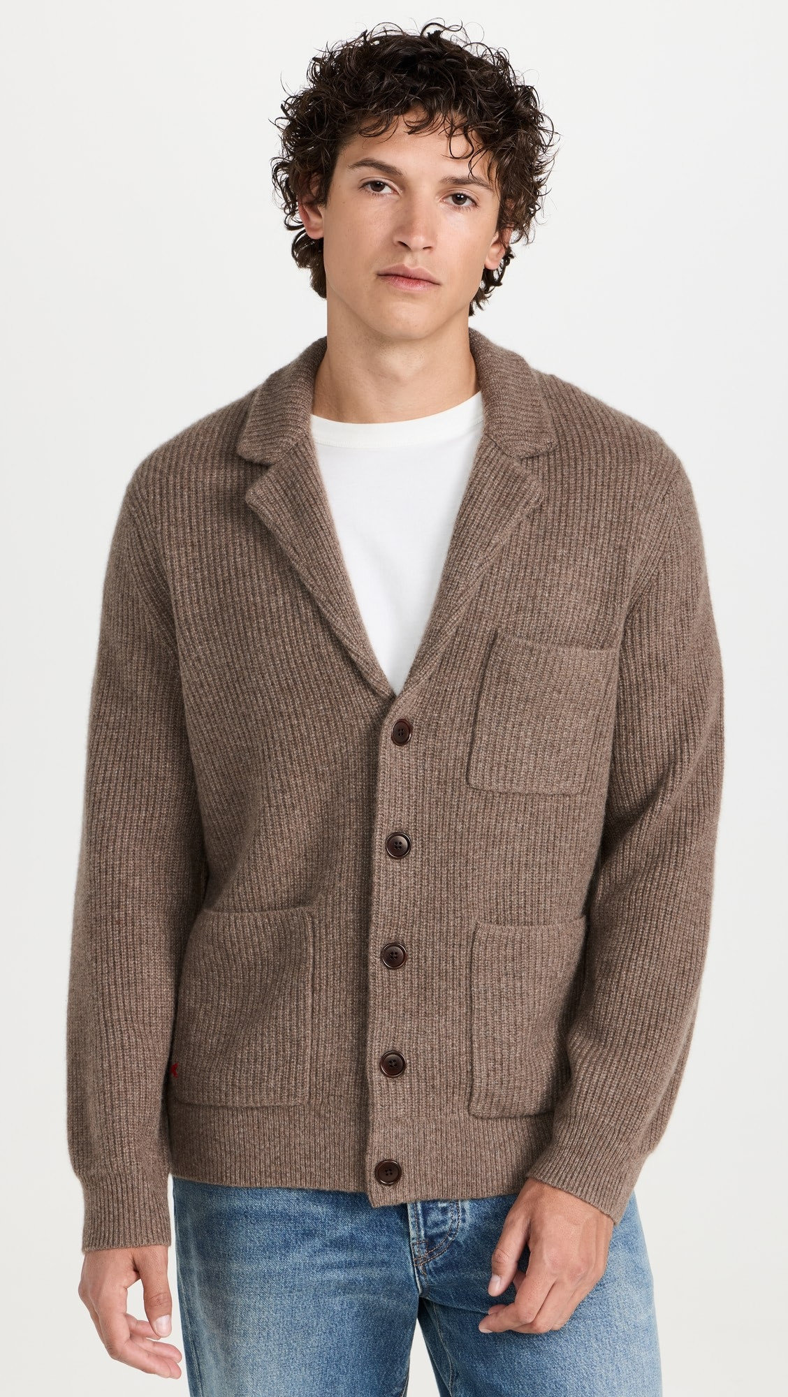 Mitchell Cardigan In Marled Cashmere | Shopbop