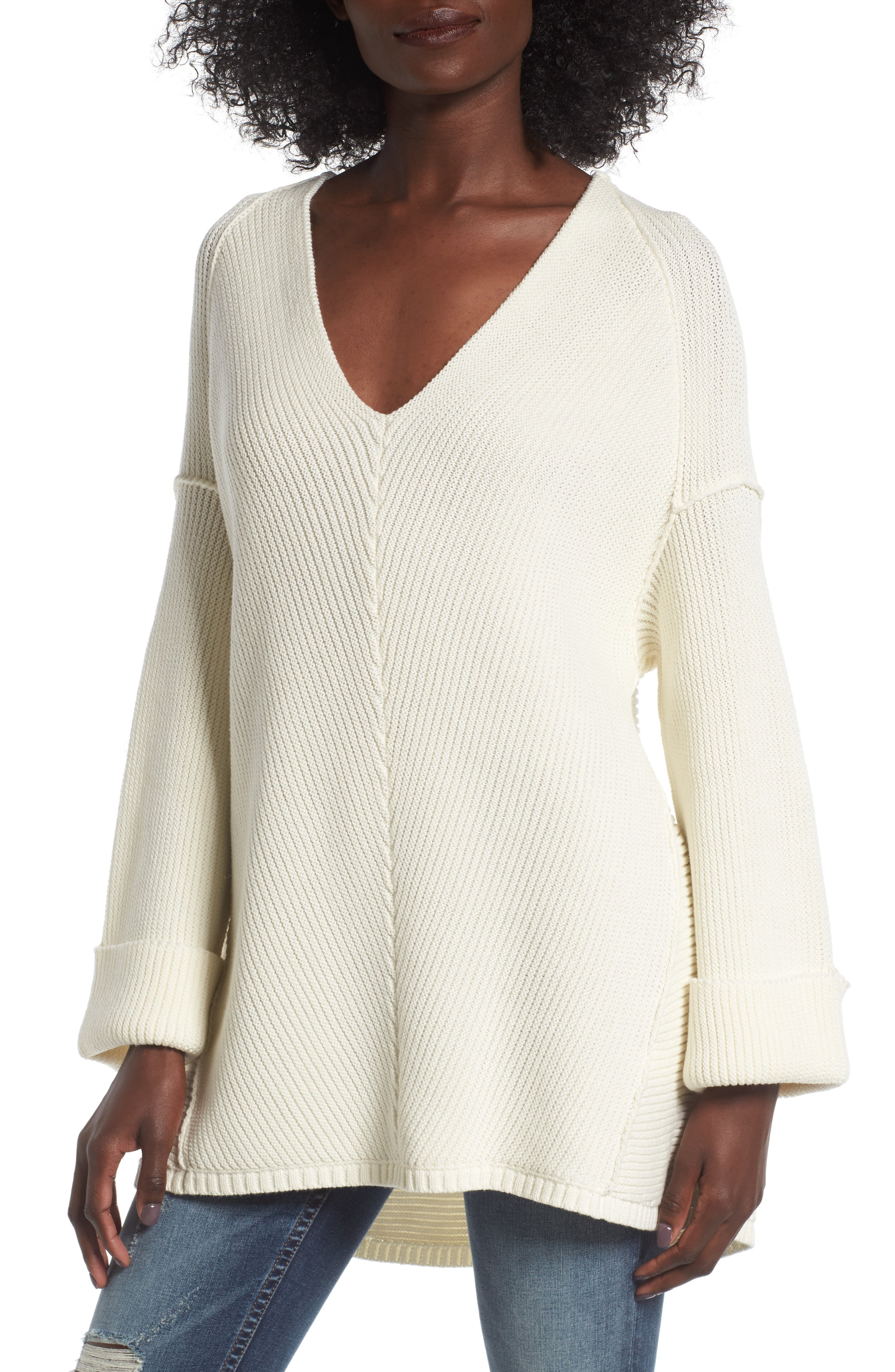 Cuff Sleeve Pullover | Nordstrom