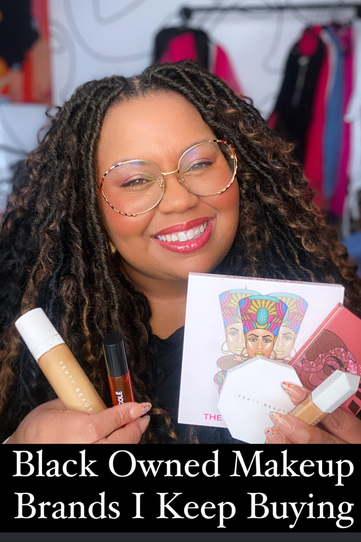 Black Owned Makeup Brands I can’t live without! Check them out!

Wearing shade 335 in Fenty Pro Filtr Foundation

Shade “Smitten” in Ami
Cole Hydrating Lip Oil

Shade Mimosa in Fenty Killawatt Highlighter

Shade 330 in Fenty “We’re Even” Hydrating Concealor

Shade Volume 1 in Juvia’s Place Blush Duo

Wearing the Zulu Eyeshadow Palette from Juvia’s Place



#LTKbeauty