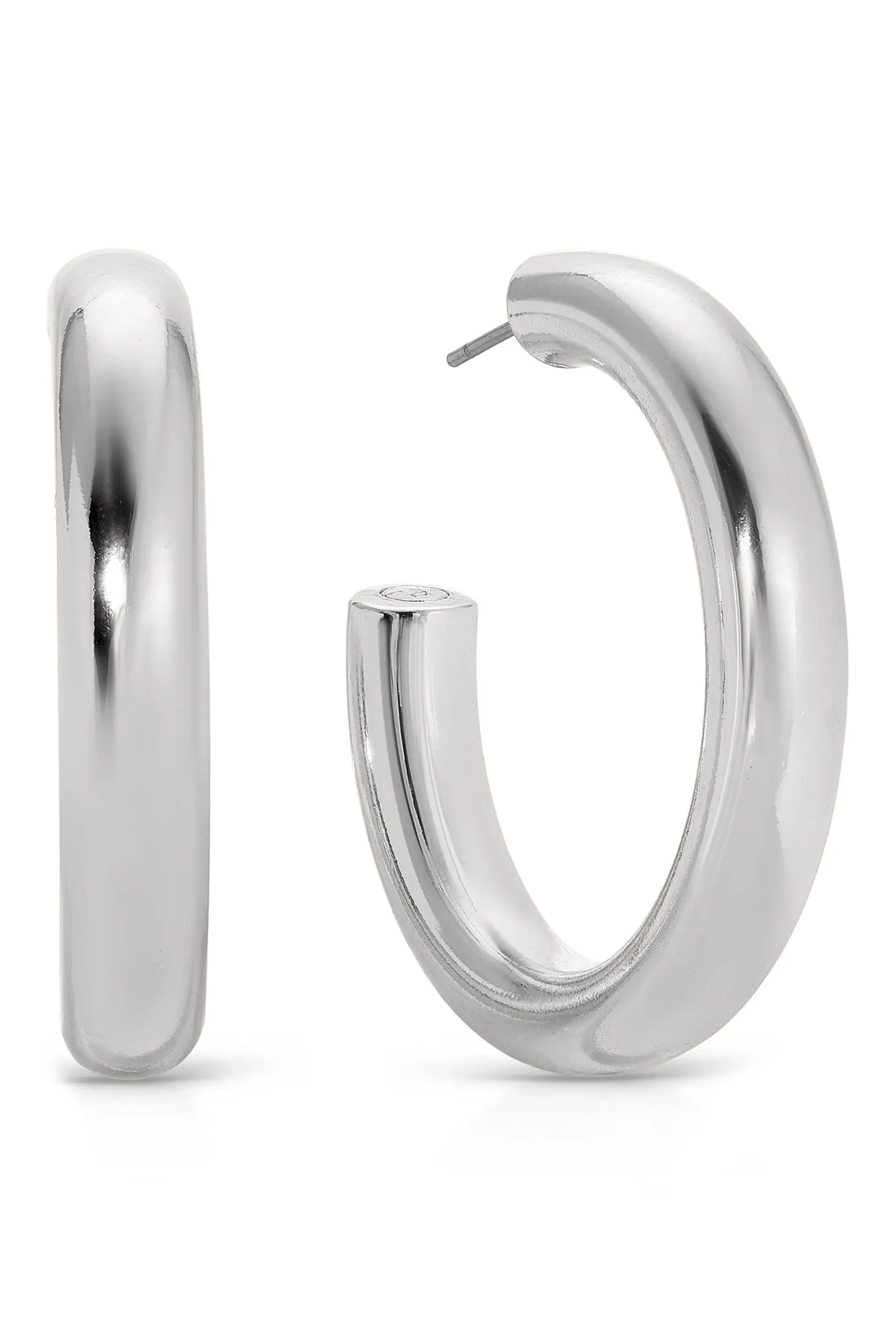 Ettika Medium Thick Classic Hoop Earrings (Women) | Nordstrom | Nordstrom