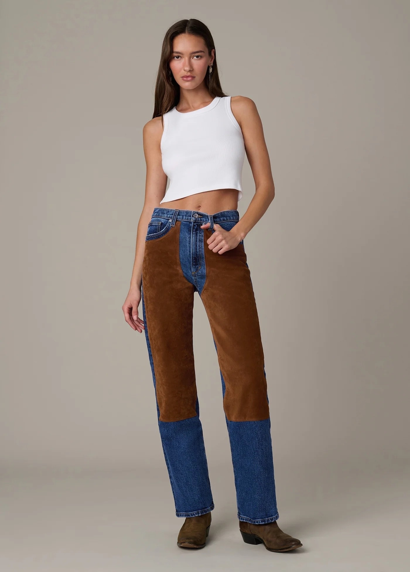 Ordered these suede and denim jeans for fall!!!!! Western chic is in!

#LTKgrwm #LTKSeasonal #LTKootd
