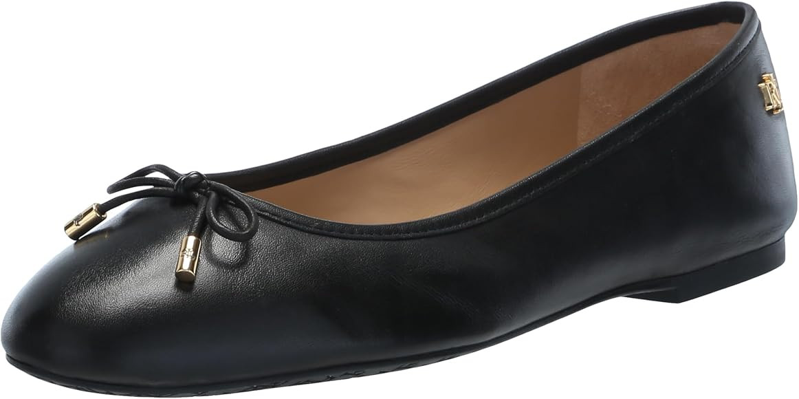 Lauren Ralph Lauren Women's Jayna Ballet Flat | Amazon (US)