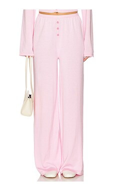 SNDYS X REVOLVE August Button Pants in Pink from Revolve.com | Revolve Clothing (Global)