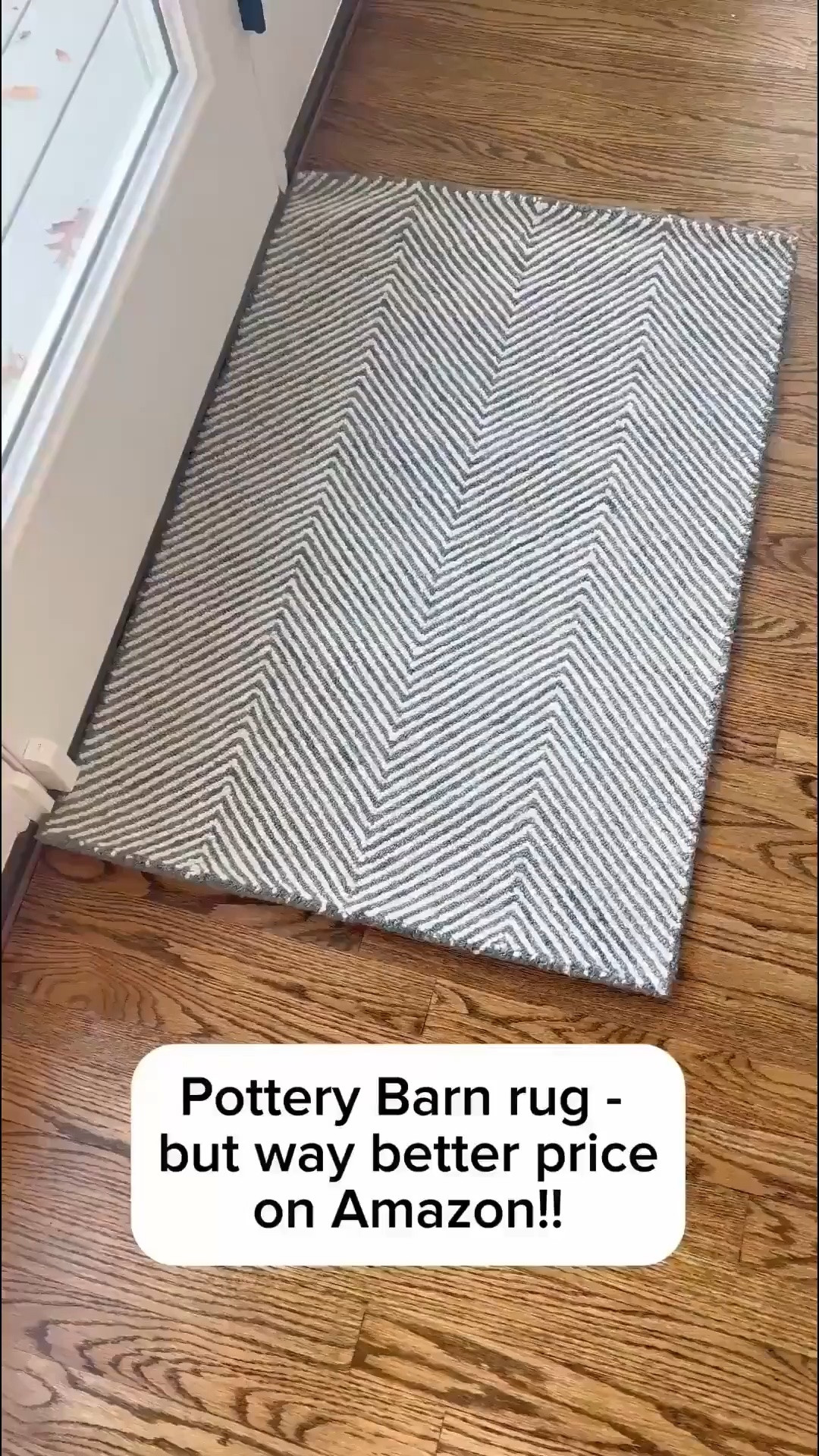 Exact SAME rug sold by Pottery Barn, but a way better price on Amazon! This is the "blue" color, and I also just ordered the taupe color. Available in a bunch of sizes (up to 9x12, including a runner!). Also linking a few other rugs sold by Pottery Barn that are also better priced on Amazon.
-
coastal rugs, blue rugs, blue & white rugs, amazon rugs, designer look for less, herringbone rug, patterned rug, 2x3 rugs, entryway rugs, living room rugs, dining room rugs, wood rugs, soft rugs, stain resistant rugs, amazon home decor, coastal home decor, pottery barn rugs on amazon

#LTKHome