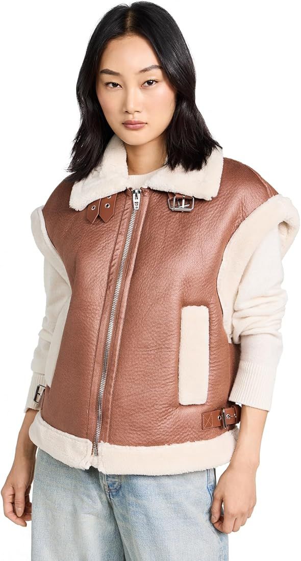 BLANKNYC Women's Vegan and Sherpa Coat Vest | Amazon (US)
