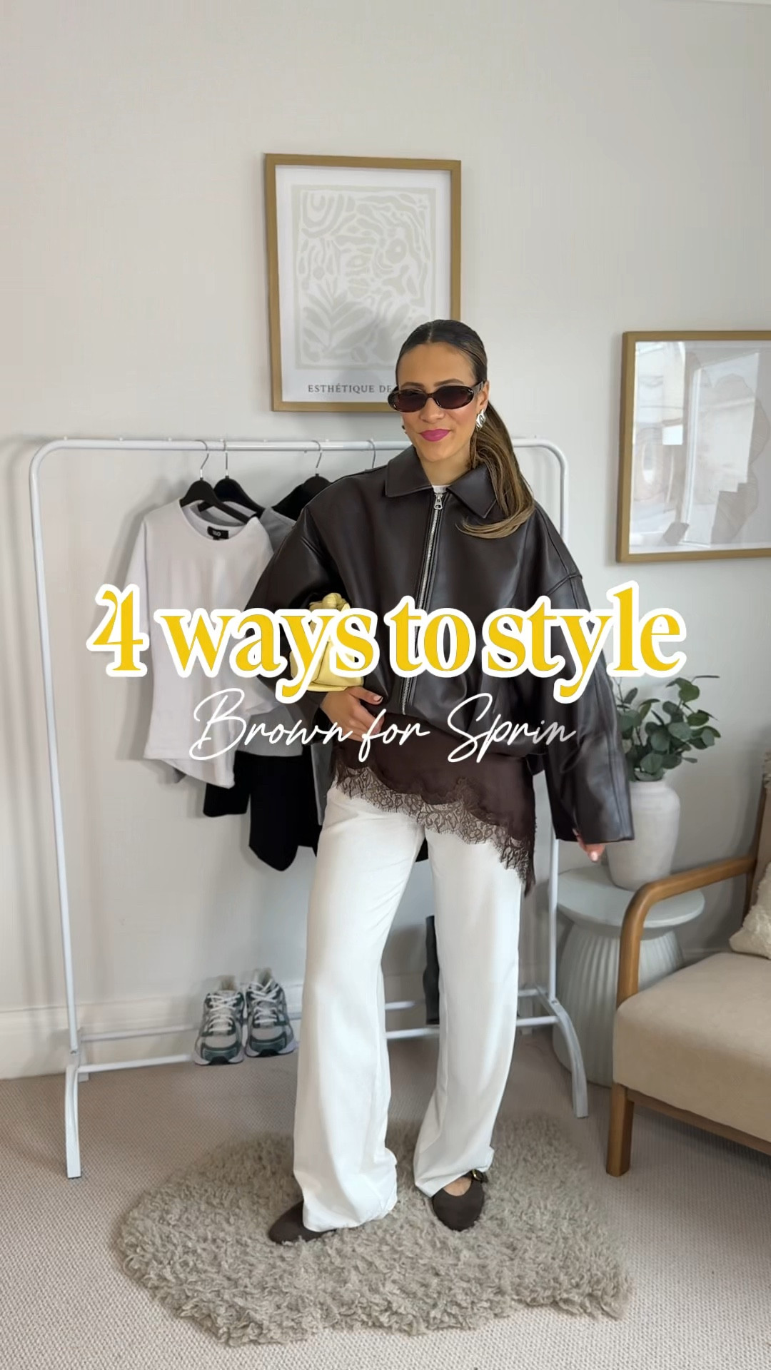 These are my 4 favorite ways to style brown for spring. Perfect for mixing and matching to create chic looks. Save this for your next outfit inspiration! 🫶🏽 

#LTKspring #LTKstyletip #LTKFashionMonth