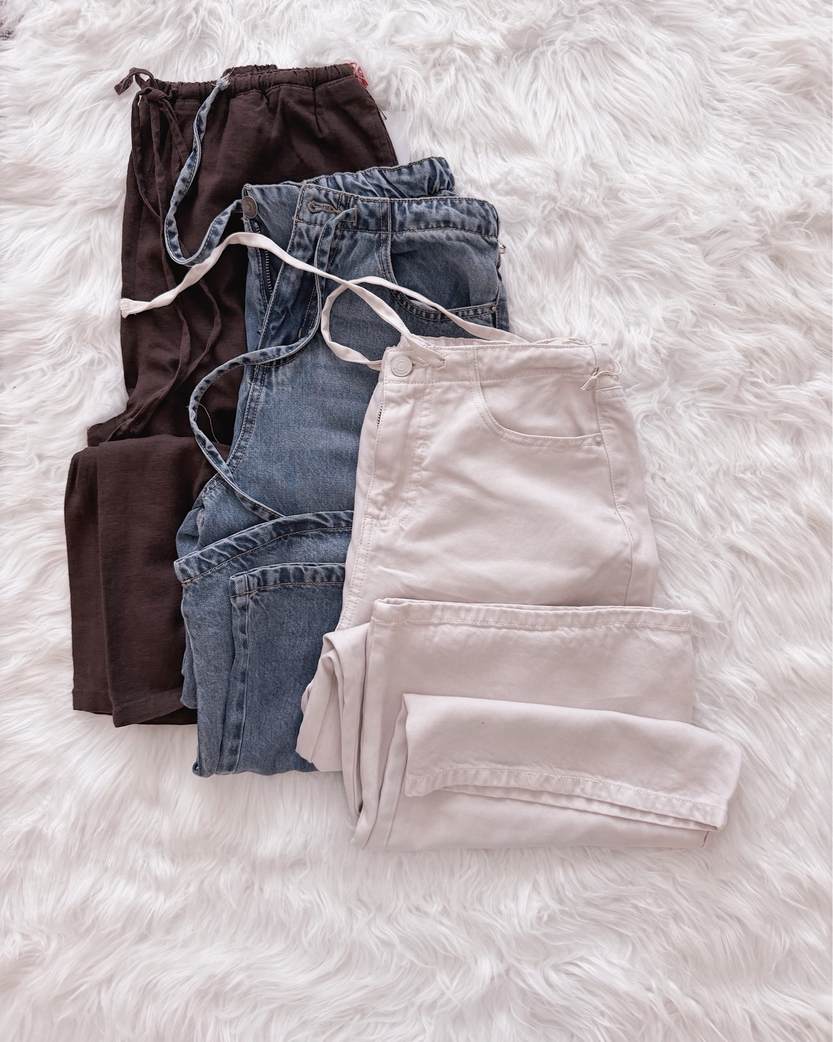 I'm obsessing over these neutral basics that make getting dressed actually enjoyable.

Summer pants casual denim brown beige neutral wardrobe staples comfortable everyday outfit essentials versatile bottoms summer fashion

#LTKOver40 #LTKWorkwear #LTKmomlife
