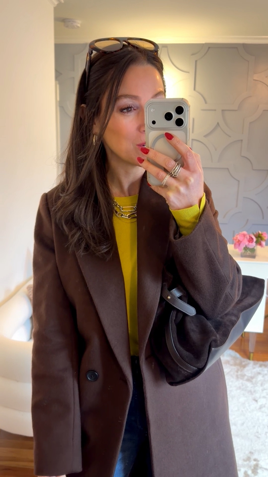 Jeans: so comfy and stretchy. sized down one 
Boots: also very comfortable. sized up half a size
Jacket: true to size 

#LTKStyleTip #LTKOver40 #LTKootd