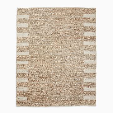 Side Stripe Jute Rug | West Elm (US)