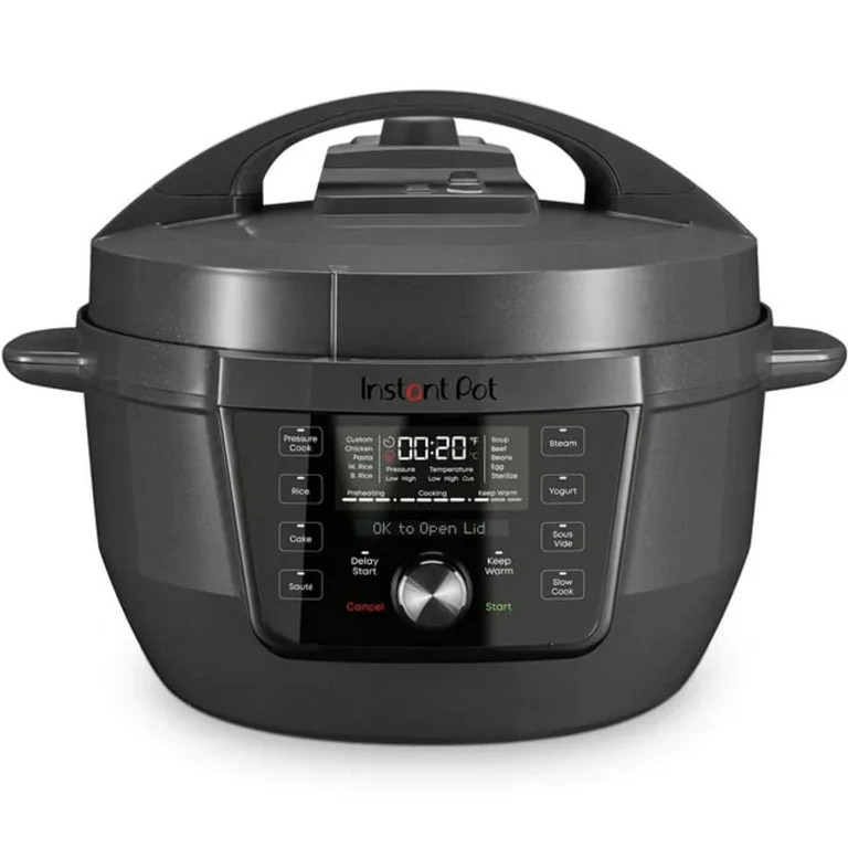 Instant Pot RIO Wide Plus 7.5 Qt Electric Multi-Cooker Pressure Cooker, 9-in-1 Functions and Whis... | Walmart (US)