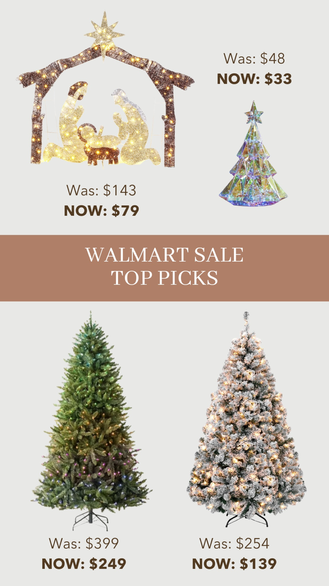 Christmas decor on sale now at Walmart for early Black Friday deals

#LTKHoliday #LTKSeasonal #LTKCyberWeek