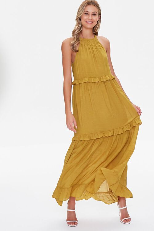 Tiered Halter Maxi Dress | Forever 21 (US)
