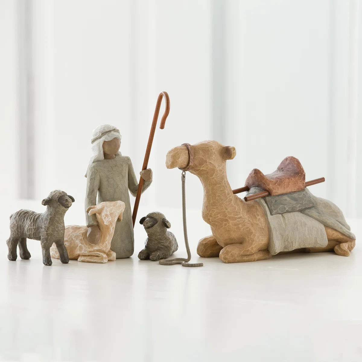 Willow Tree Nativity Shepherd And Stable Animals | Wayfair North America