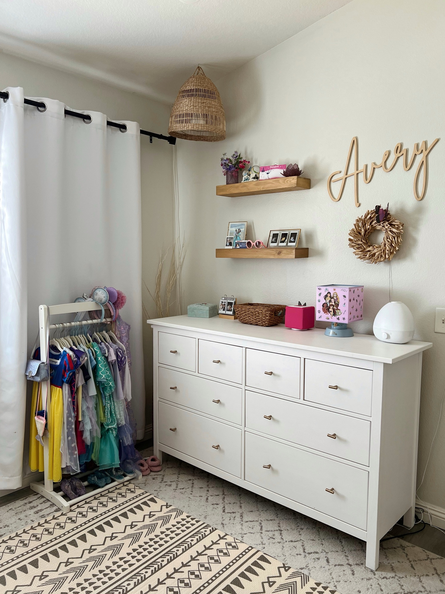 Toddler Girl Room inspo! Dresser is from IKEA and I switched out the handles! #toddlerroom #toddlergirlroom #princessroom #disneyprincess 

#LTKFindsUnder50 #LTKKids #LTKFamily