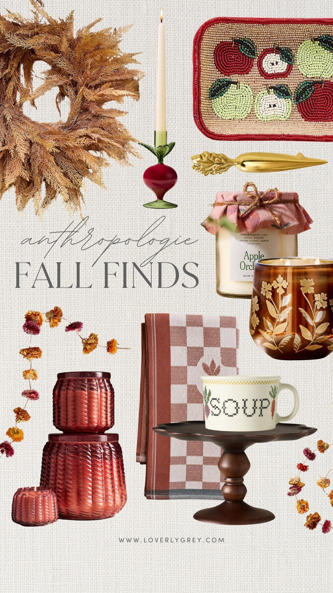 Okay, this is where fall starts feeling extra cozy! Warm reds, gingham, apples, candles and those adorable little kitchen details have us ready for soup season and all the cozy nights at home.

#LTKSeasonal #LTKHome