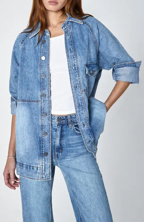 Unpublished Gia Denim Jacket in Atomic at Nordstrom, Size Large | Nordstrom