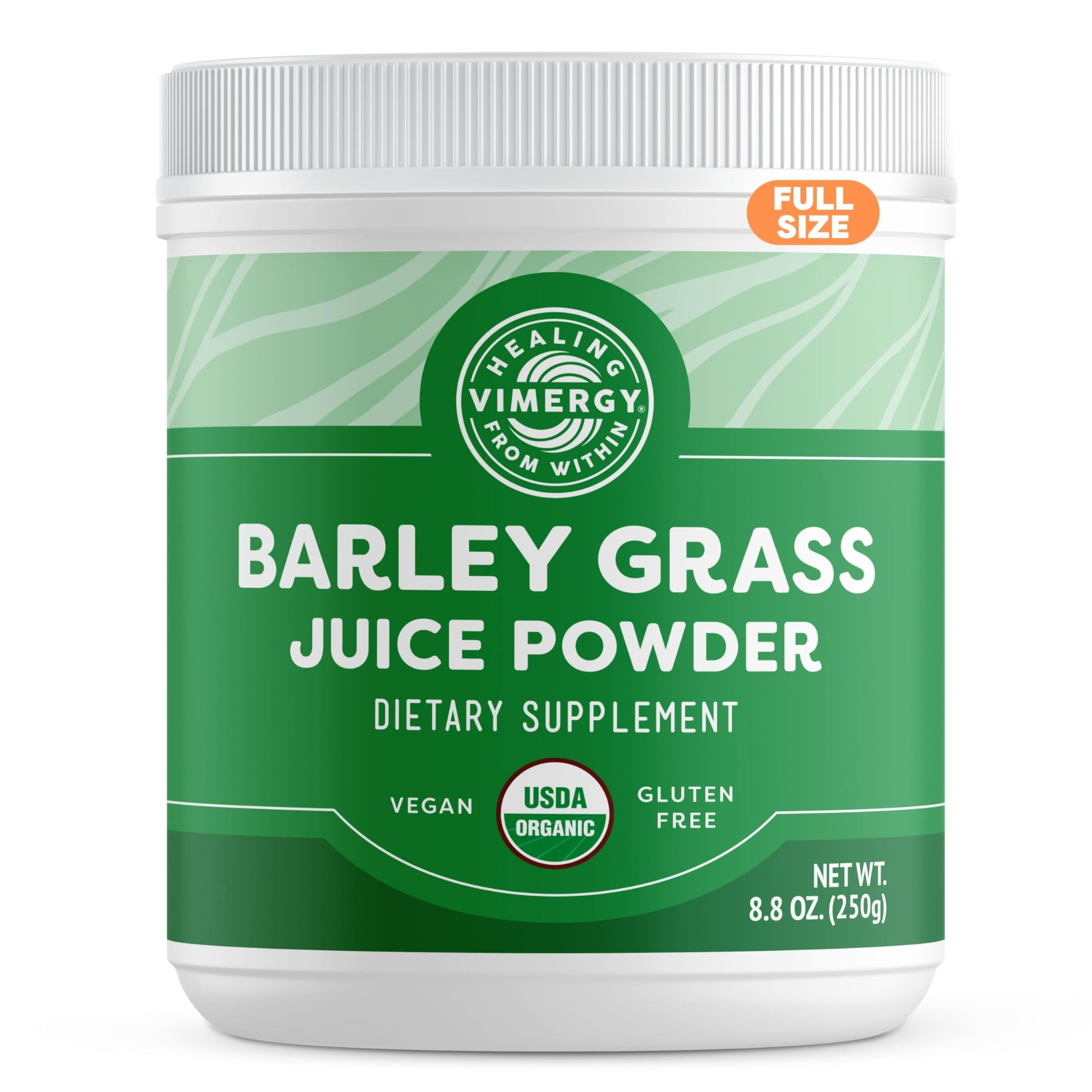 Vimergy Barley Grass Juice Powder, Organic, Vegan & Gluten-Free, Promotes Cardiovascular Health, ... | Amazon (US)