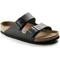 Birkenstock Arizona Soft Footbed Birko-Flor Sandals for Women in Black | Glik's