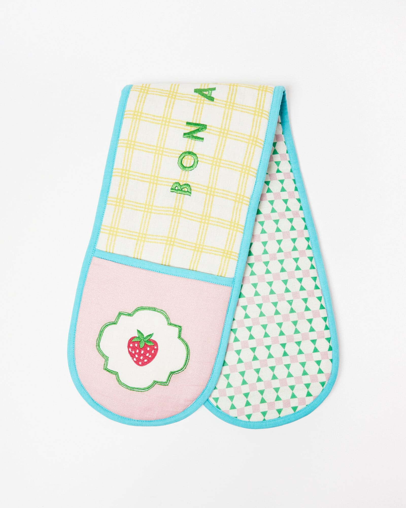 Bon Appetit Embroidered Oven Glove | Oliver Bonas | Oliver Bonas (Global)