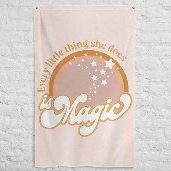 Magic Wall Banner/ Positive Message Wall Flag/ Children's | Etsy | Etsy (US)