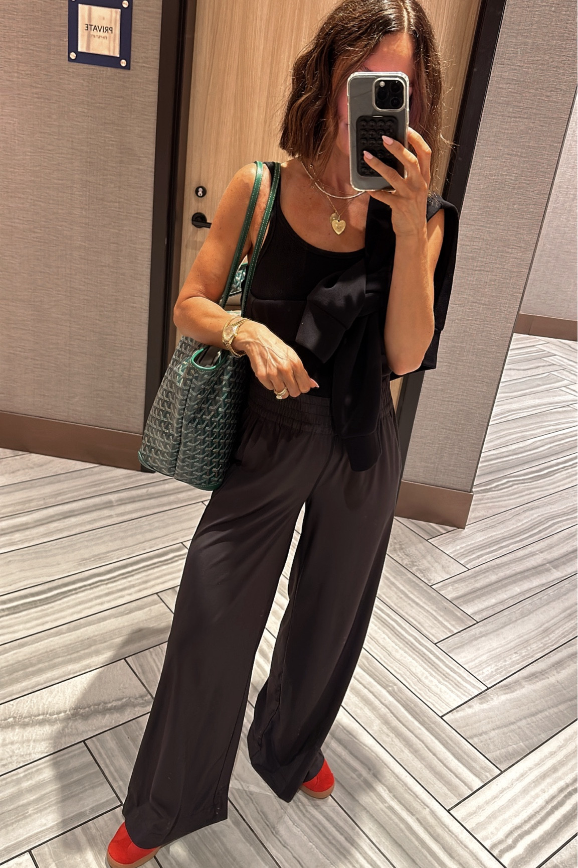 Today’s travel OUTIFT for a 10 hour flight 
Pants are so lightweight and chic- wrinkle resistant wearing an Xs in the regular length and they’re short gal friendly 

#LTKOver40 #LTKTravel