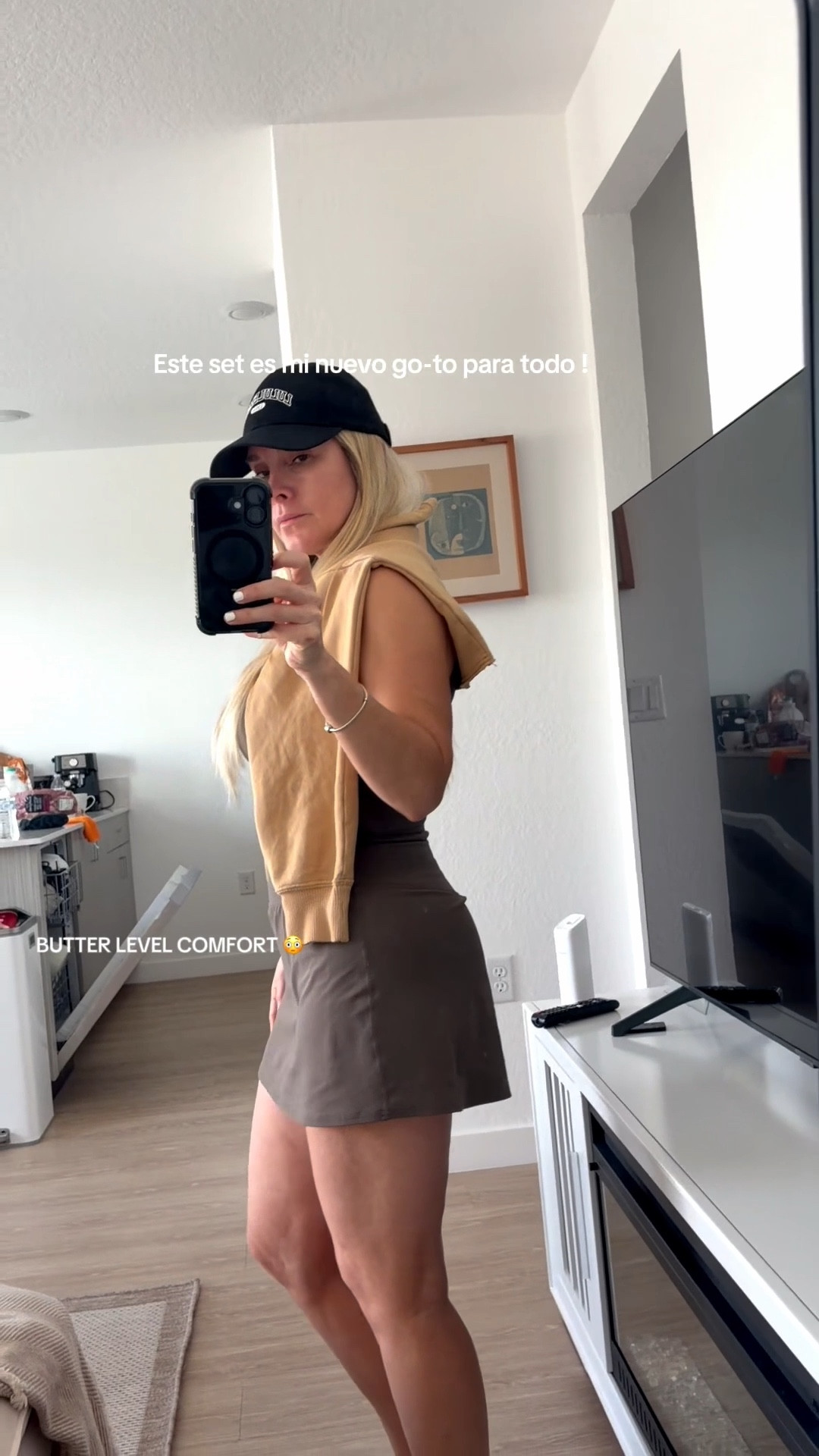 OOTD 😍super comfy ! 10/10 size S the hat is out of stock but I linked similars 💘👆🏻

#LTKootd #LTKActive #LTKmomlife