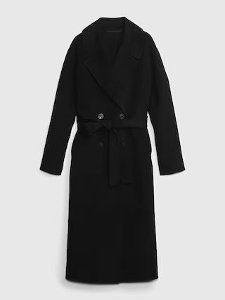 Relaxed Wool Wrap Coat$90.00$228.0060% Off! Limited-Time Deal113 Ratings Image of 5 stars, 4 are ... | Gap (US)