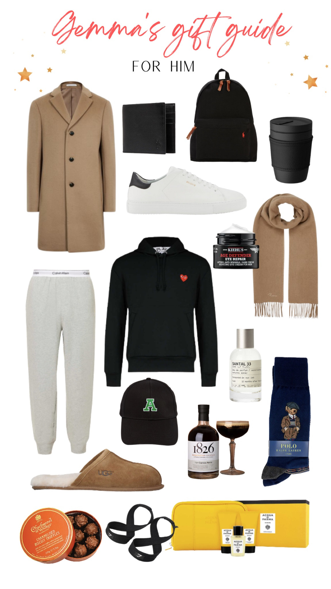 Christmas gift guide for him 🖤✨

#LTKCyberweek #LTKunder100 #LTKGiftGuide