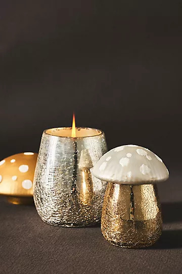 Amanita Toadstool Candle | Anthropologie (US)