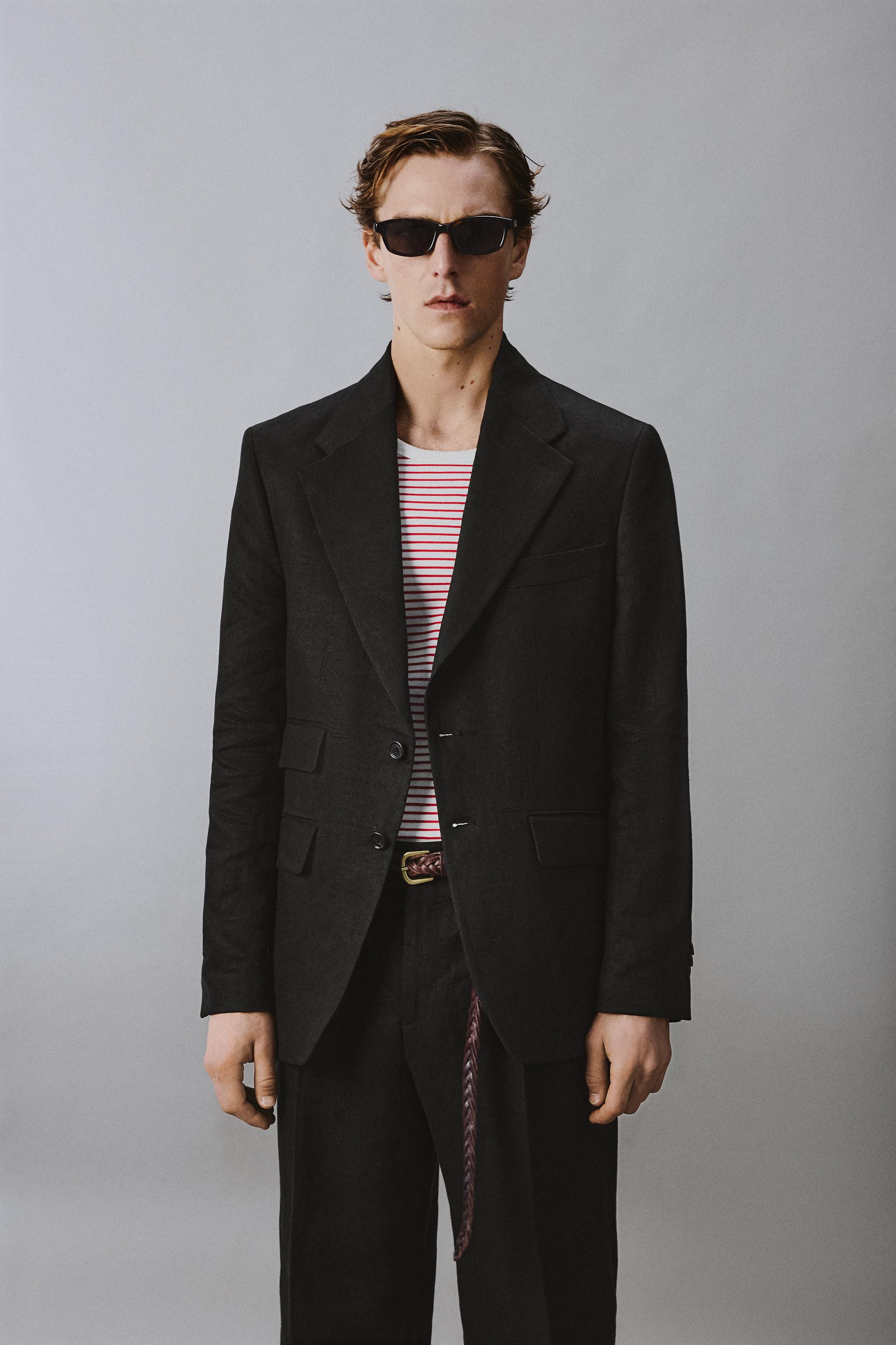 BLAZER AUS 100 % LEINEN-TWILL AARON LEVINE X ZARA | Zara DE