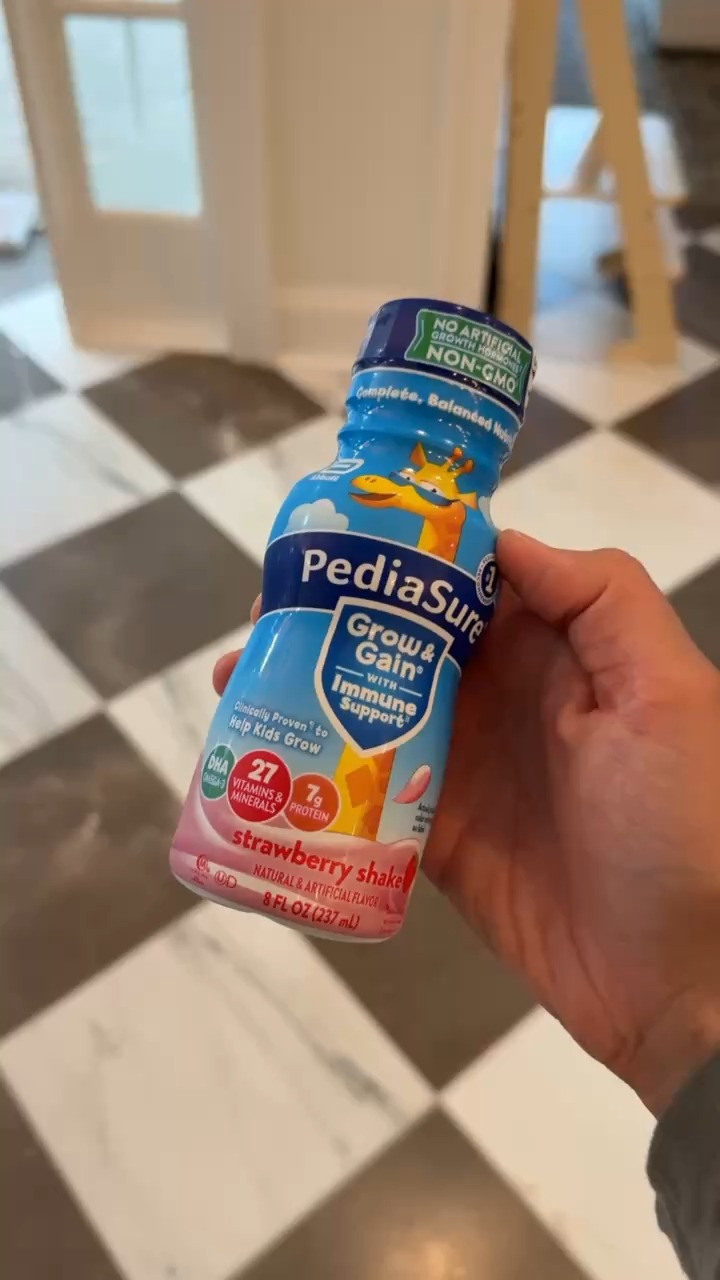 The kids love this flavor!!

Pedisure, Amazon, Amazon kid shake, kids shakes, kids wellness, boy mom, Grace white 

#LTKKids #LTKHome #LTKfoodie