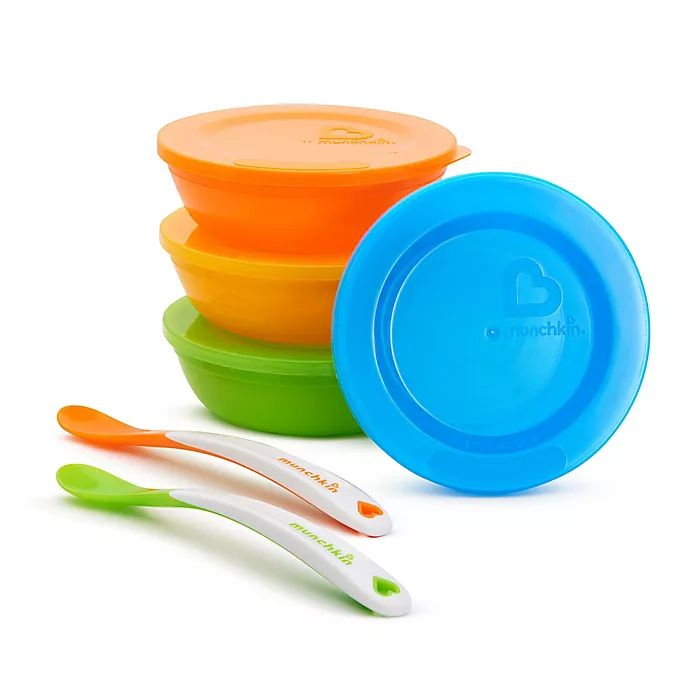 Munchkin Love-a-Bowls™ 10-Piece Bowl and Spoon Set | buybuy BABY