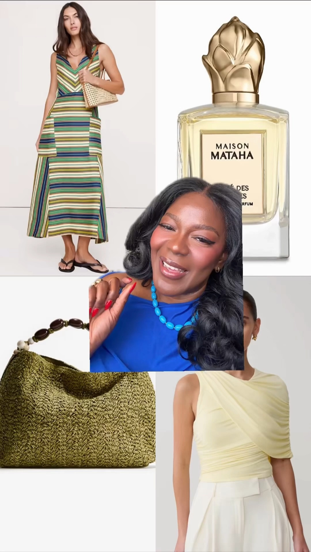 Summer is here so are all the beautiful flowy tops, linen dresses and beautiful sandals. Here is everything I would add to add if money was not an issue.
