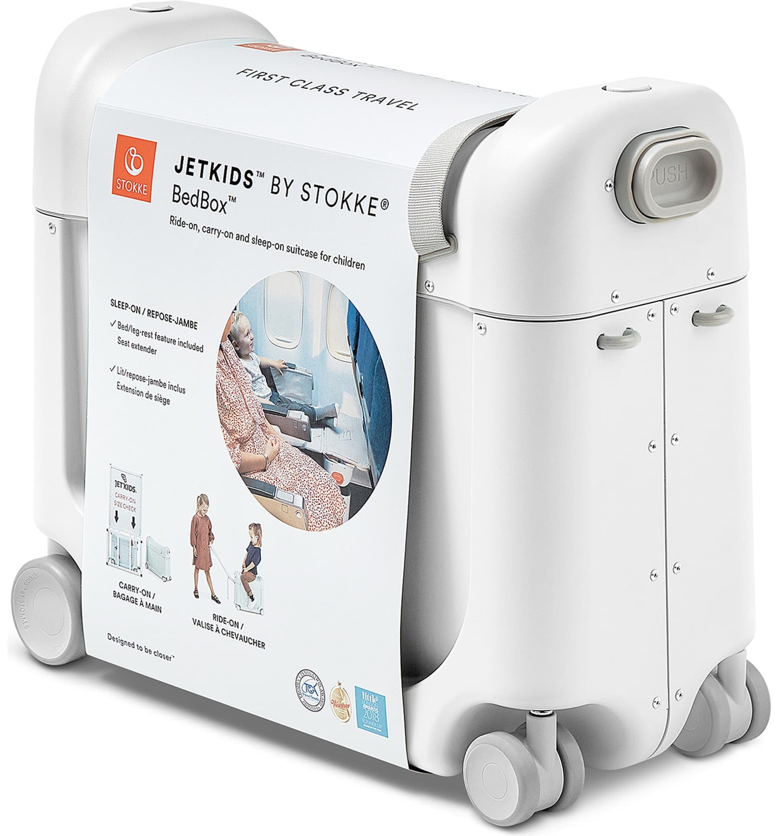 Jetkids by Stokke Bedbox® 19-Inch Ride-On Carry-On Suitcase | Nordstrom