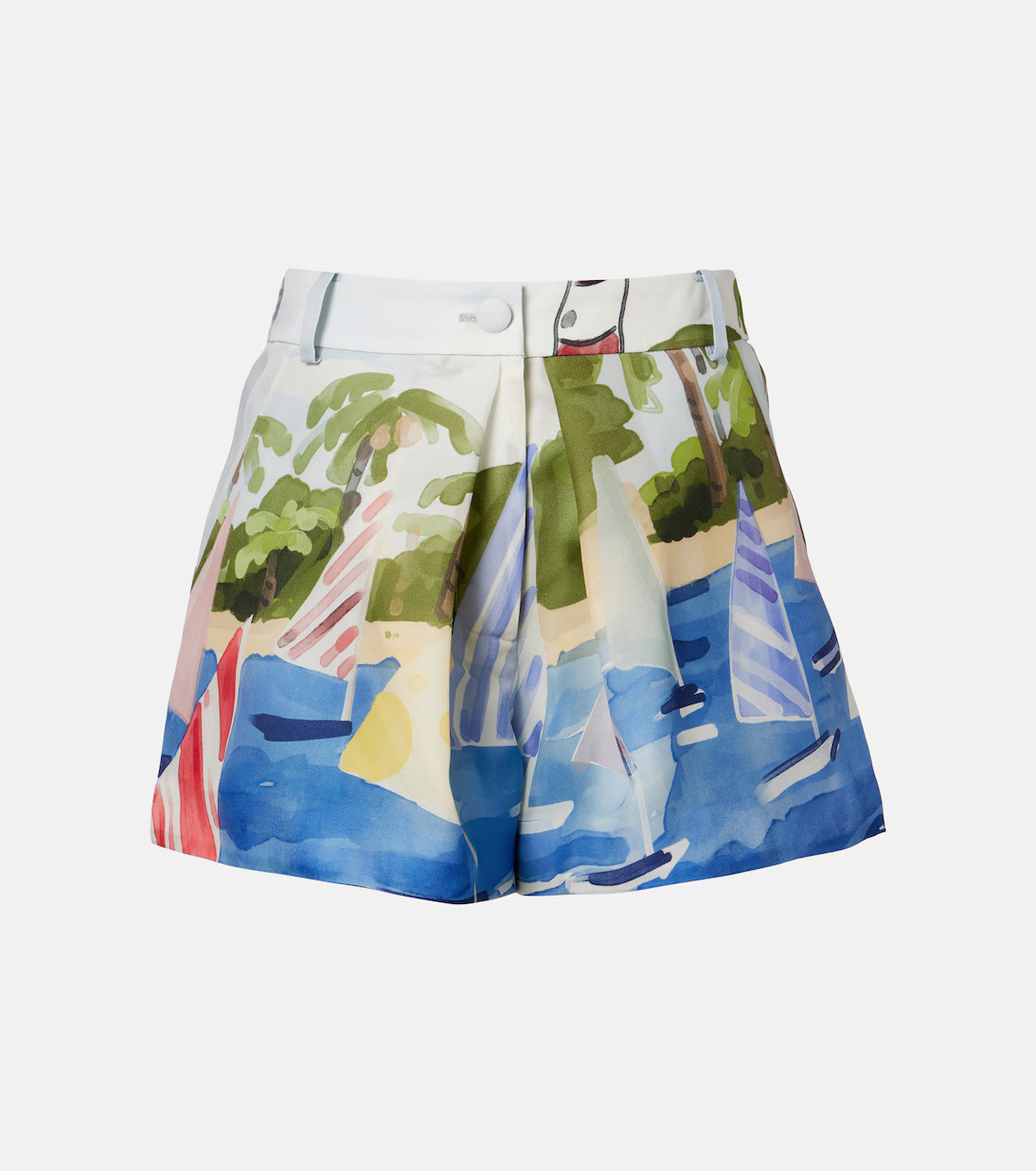 Josie printed silk shorts | Mytheresa (US/CA)