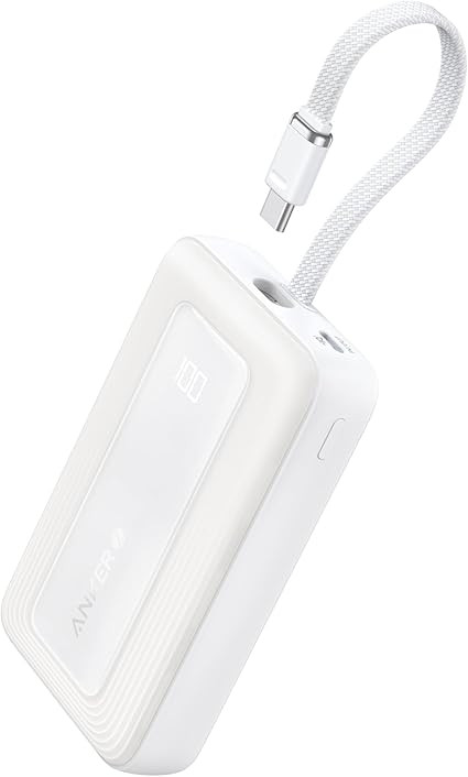 Anker Portable Charger, 10,000mAh 30W Power Bank, USB-C in and Out Fast Charging Battery Pack, Tr... | Amazon (US)