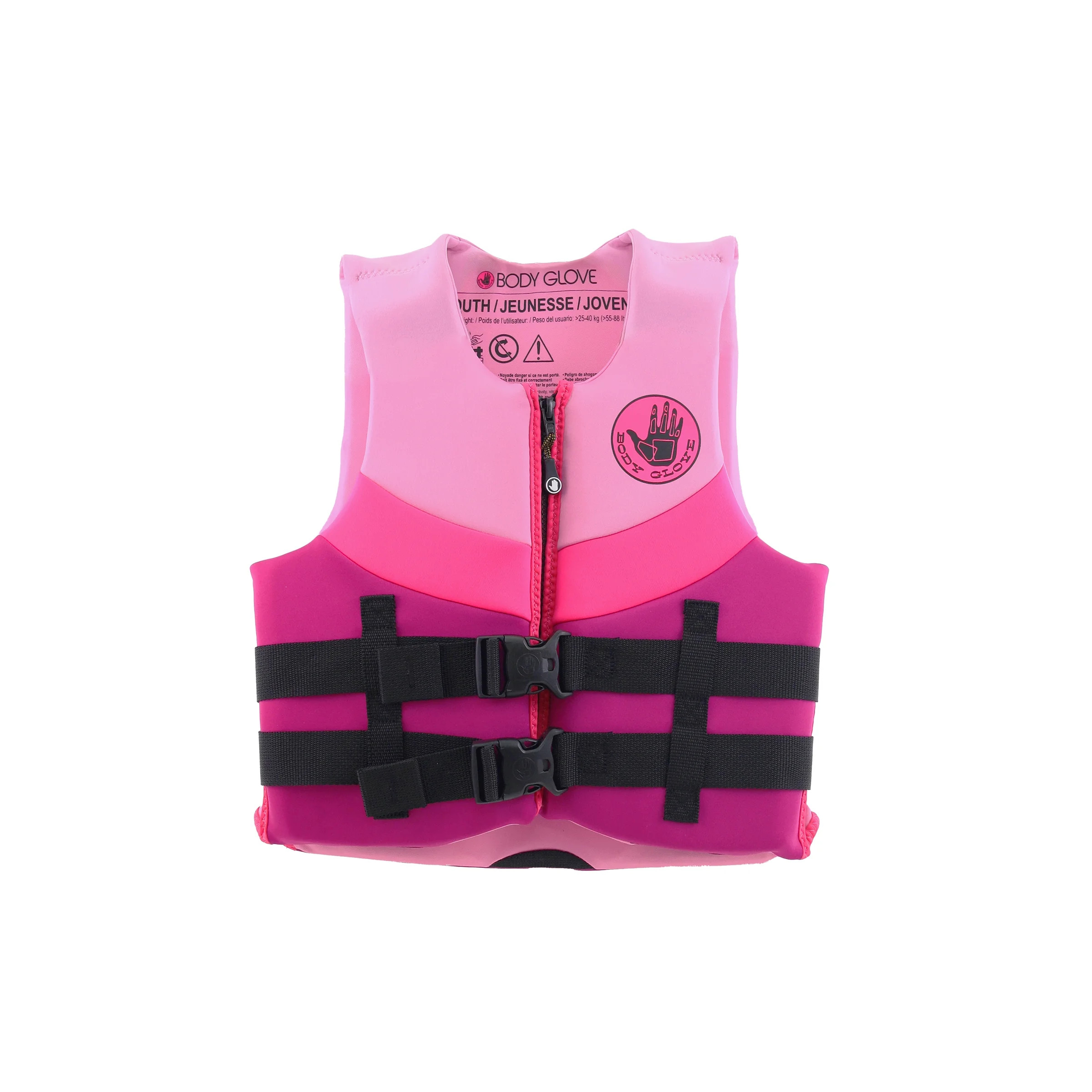 Body Glove Youth Neoprene PFD Life Jacket and Vest, Girl, 55-88 lbs., Pink | Walmart (US)