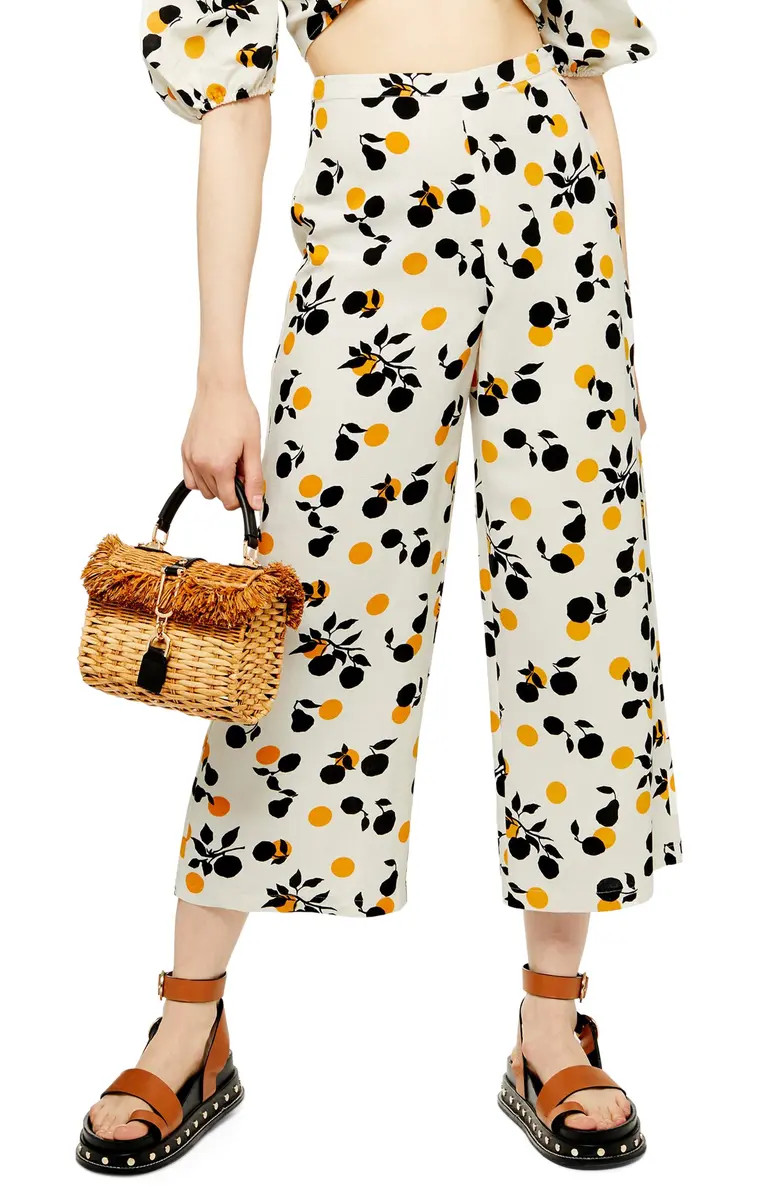 Frida Crop Wide Leg Trousers | Nordstrom