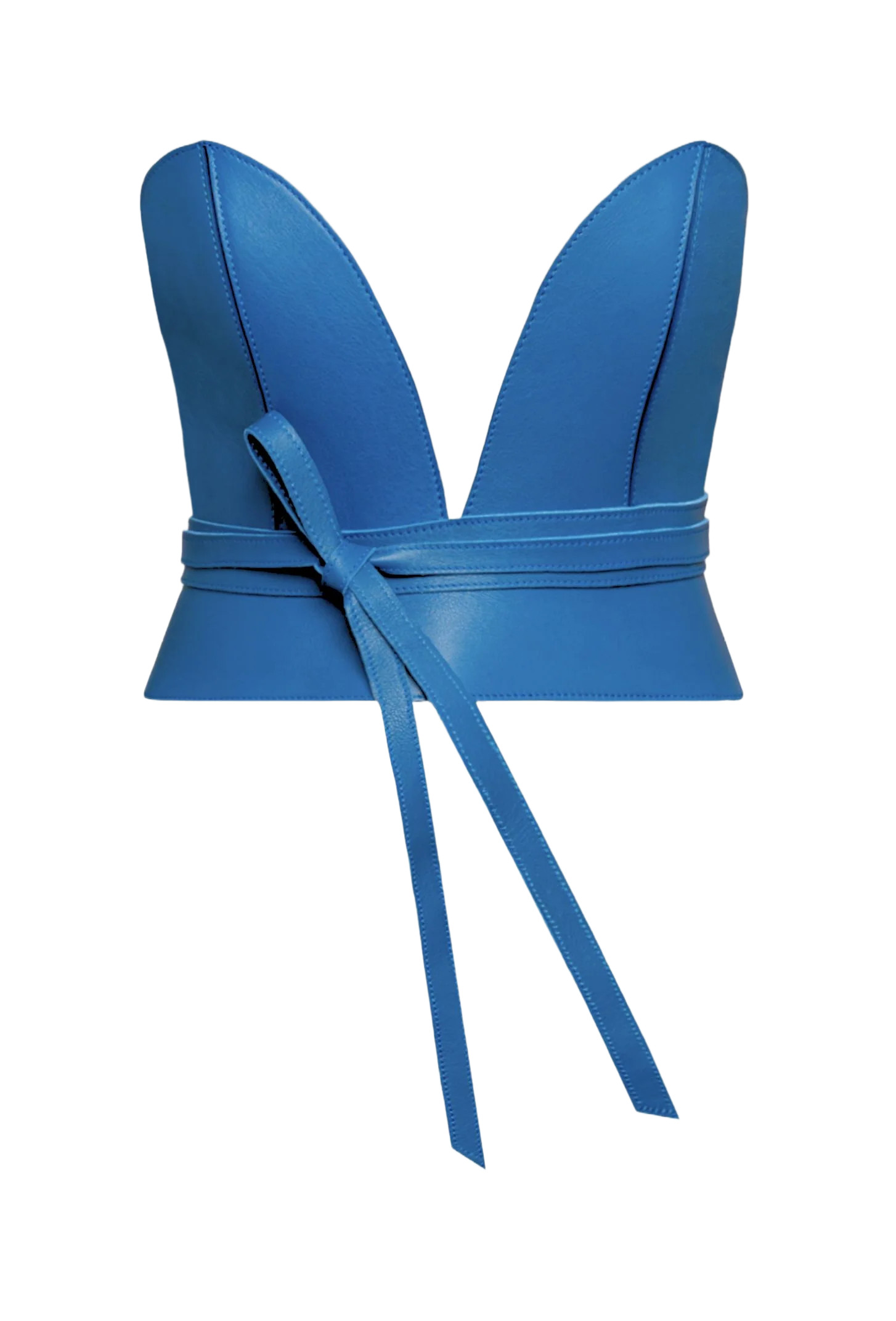 WRAP CORSET BELT - ELECTRIC BLUE | PRITCH London