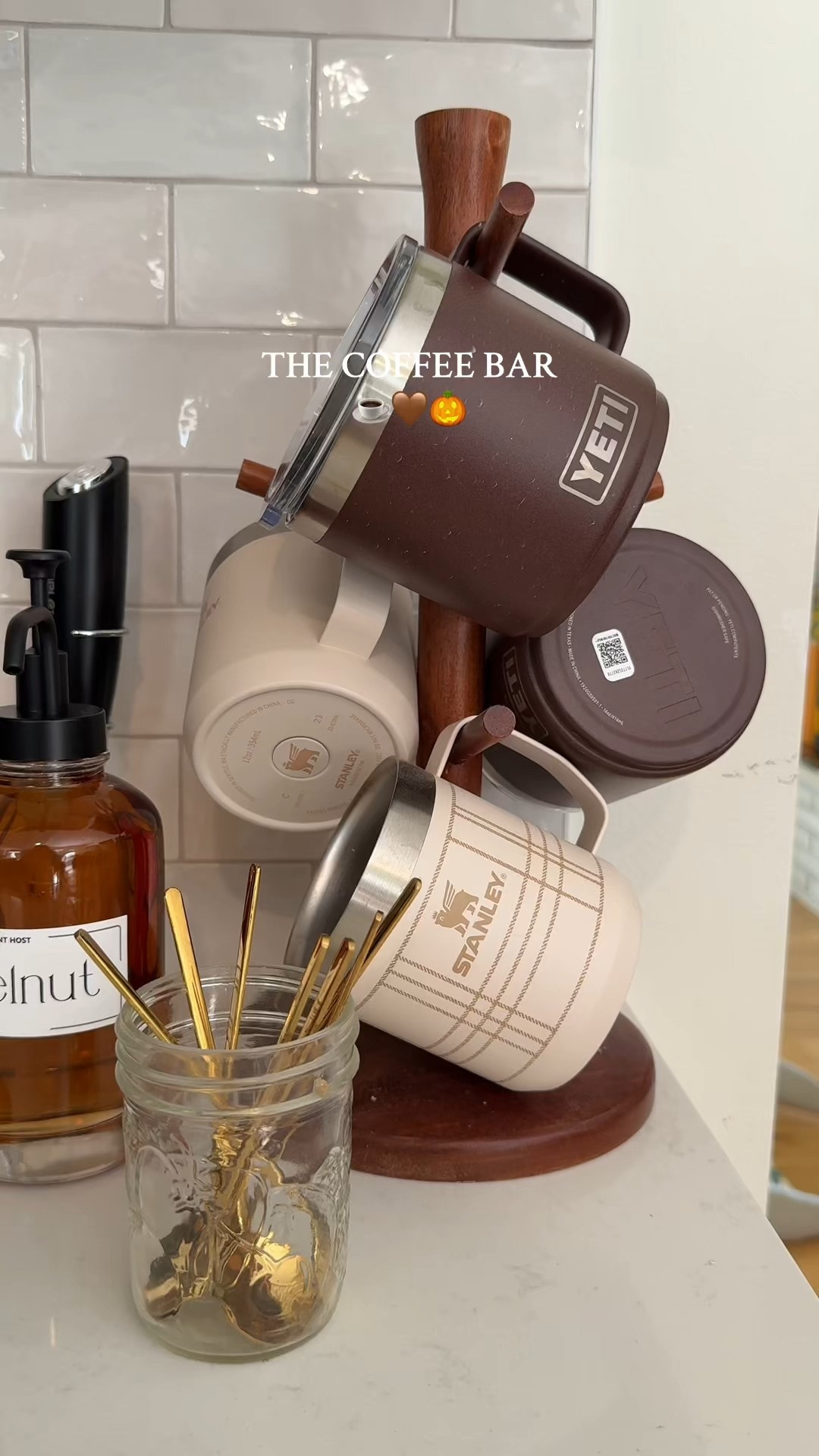 Finally finished my coffee station and it’s perfect😍 

#LTKSeasonal #LTKHome #LTKSaleAlert