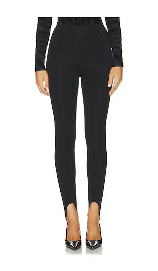 Zipped Legging in Noir | Revolve Clothing (Global)