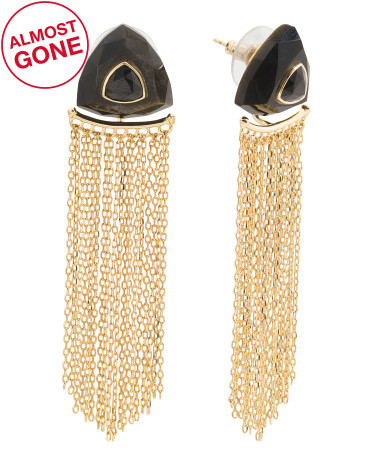 Arden Statement Tassel Earrings | TJ Maxx