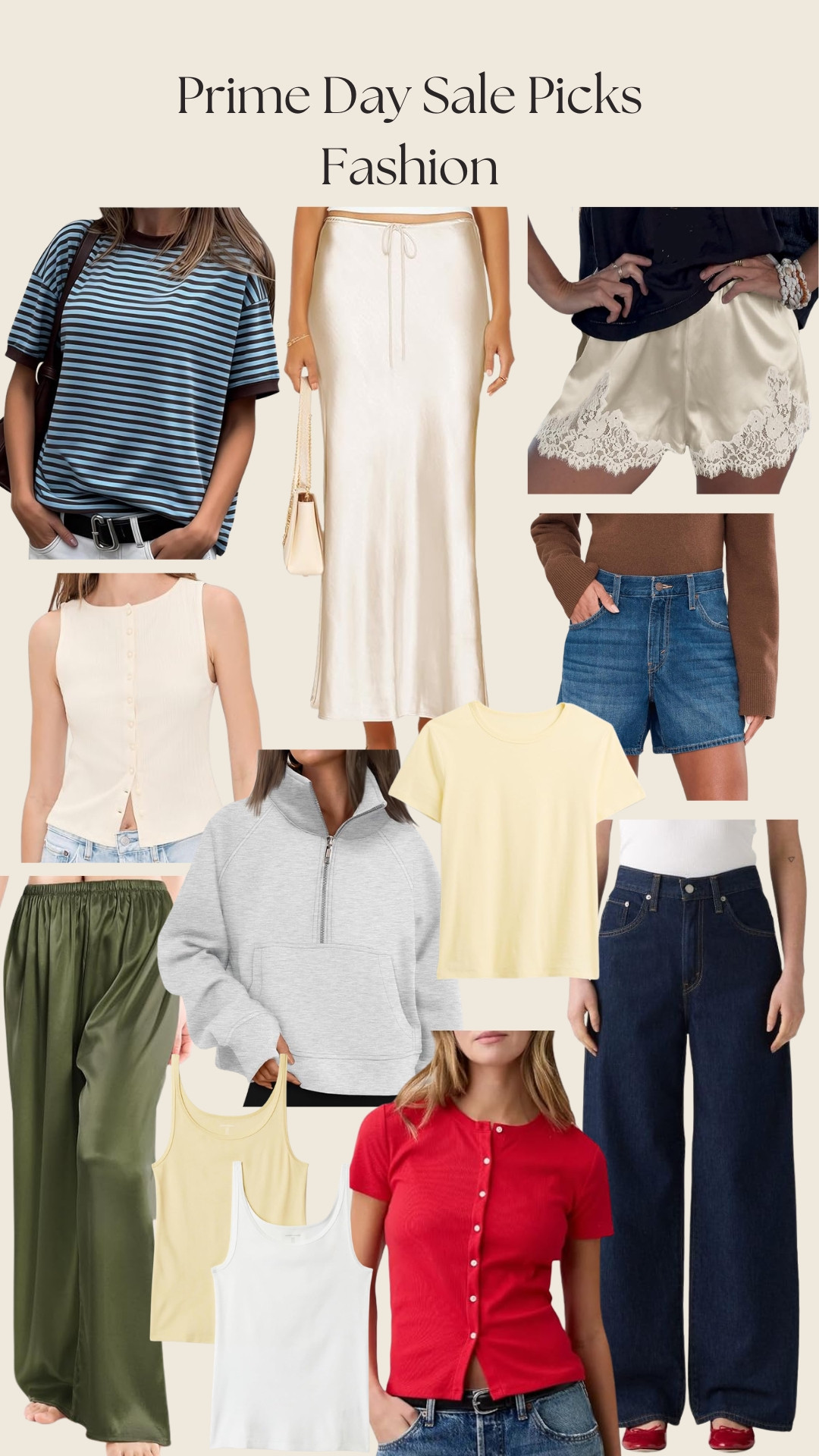 My Amazon Prime Day sale fashion favorites!

Amazon fashion
Amazon style
Amazon sale
Lace Shorts
Striped Tee
Denim Shorts
Maxi Skirt
Silk Pants
Tank Tops
Short Sleeve Tees 

 #LTKgrwm #LTKootd #LTKSaleAlert