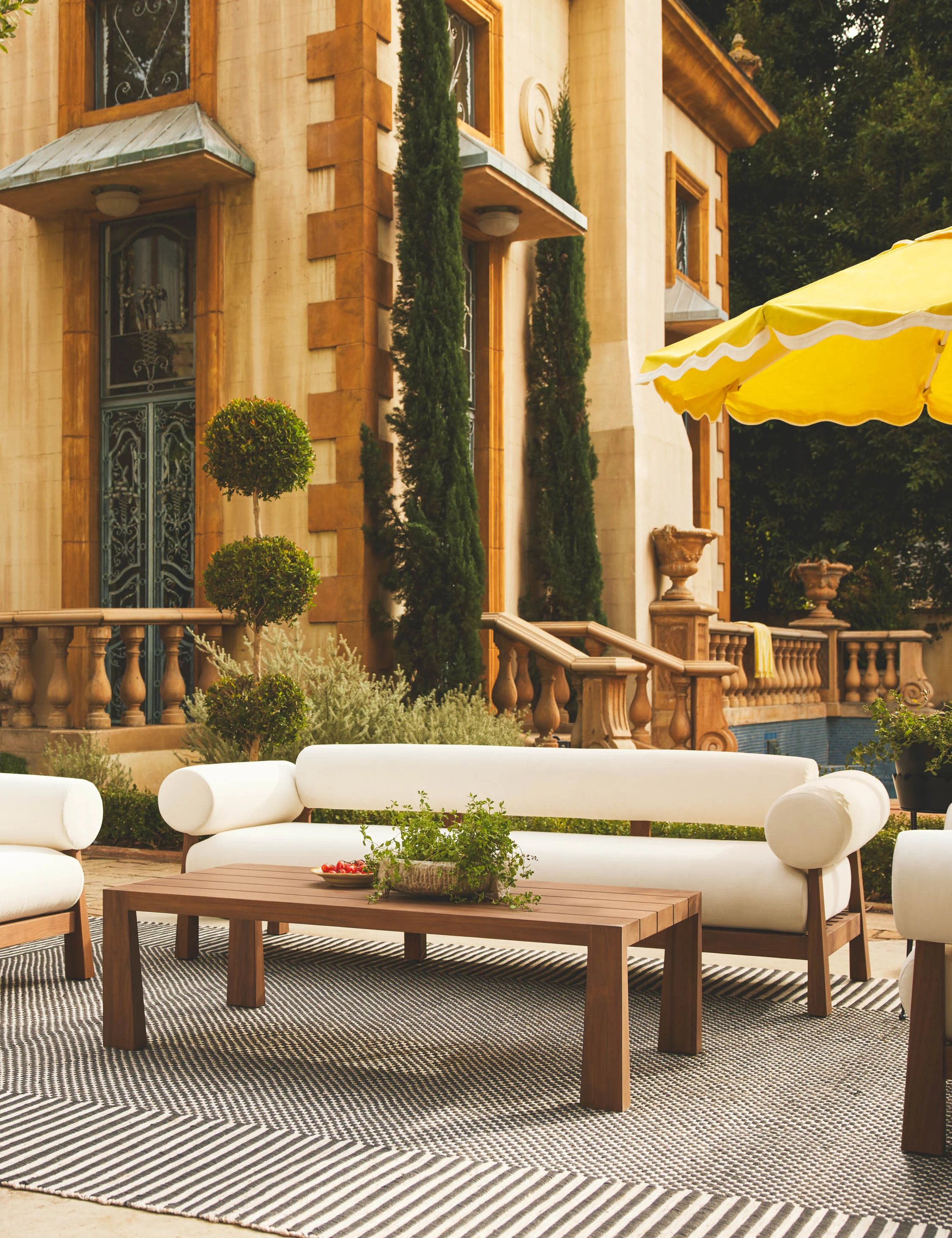 Bassano Outdoor Sofa | Lulu and Georgia 