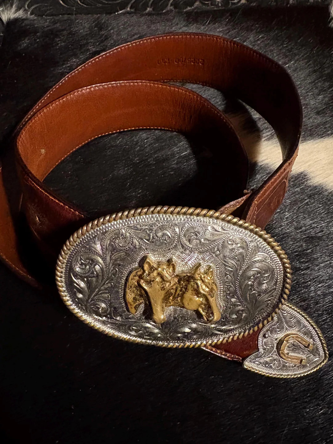 Vintage Ralph Lauren Alligator Belt Silverplate Rodeo Tribal  Western | Etsy (US)