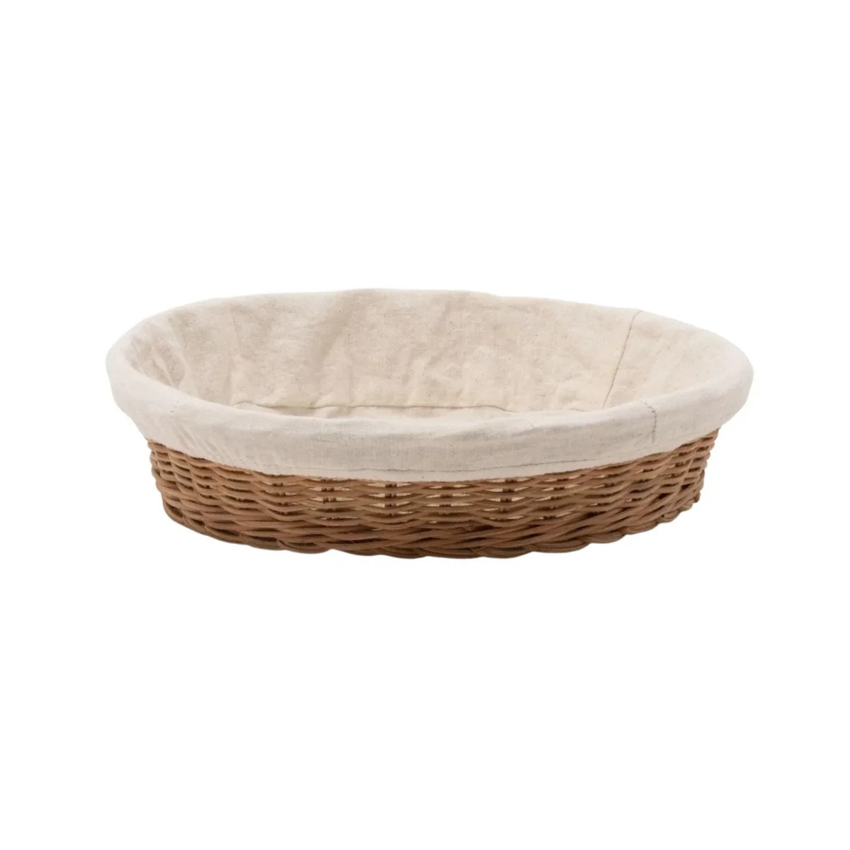 Large Natural Rattan Round Trays | The Well Appointed House, LLC