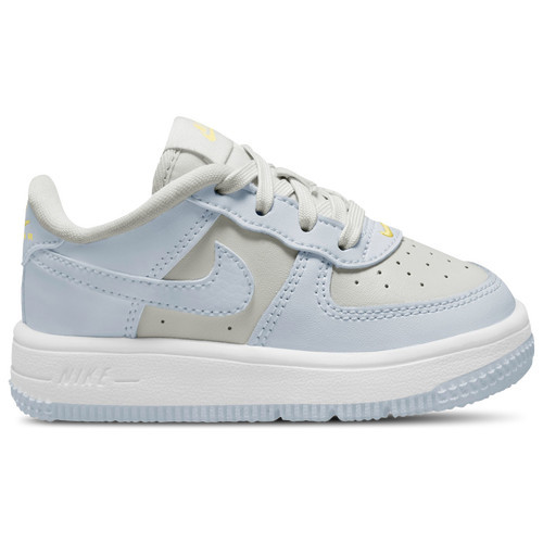 Nike Boys Nike Air Force 1 Low Lace - Boys' Toddler Shoes Platinum Tint/Alabaster/Aura Size 07.0 | Foot Locker (US)