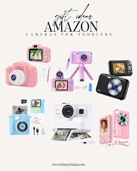 The cutest toddler cameras. So many affordable camera for kids and toddlers on Amazon.  Makes the cutest Christmas gift or holiday gift too. 

Toddler gift ideas - gifts for 2 year olds - birthday gift ideas 3 year old - toddler birthday gift ideas - Christmas gift ideas - toddler camera - toddler stocking stuffer - gift ideas for toddler boys - gift ideas toddler girls - cameras 

#LTKkids #LTKGiftGuide #LTKfindsunder50